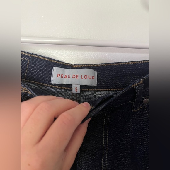 Peau De Loup Midnight Dark Denim NWT - Picture 3 of 4